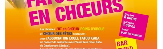 Concert au profit de « Keur Fatou Kaba »